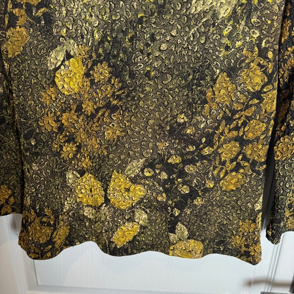 VTG Whimsigoth Goblincore Fairy Grunge Top Sz M Cottagecore Y2K 90s USA Textured - Picture 4 of 12